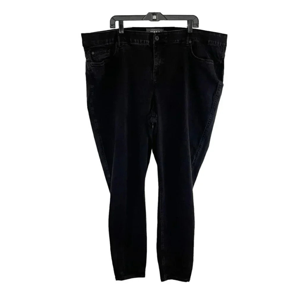 Torrid Black High Rise Bombshell Skinny Jeans Women's Plus Size 28 Extra Tall